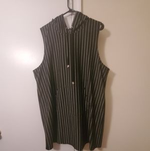 Forever21 sleeveless stripped dress w/ pocket